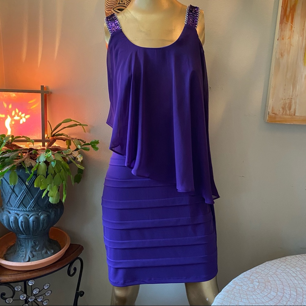 Beautiful Purple Party Dress